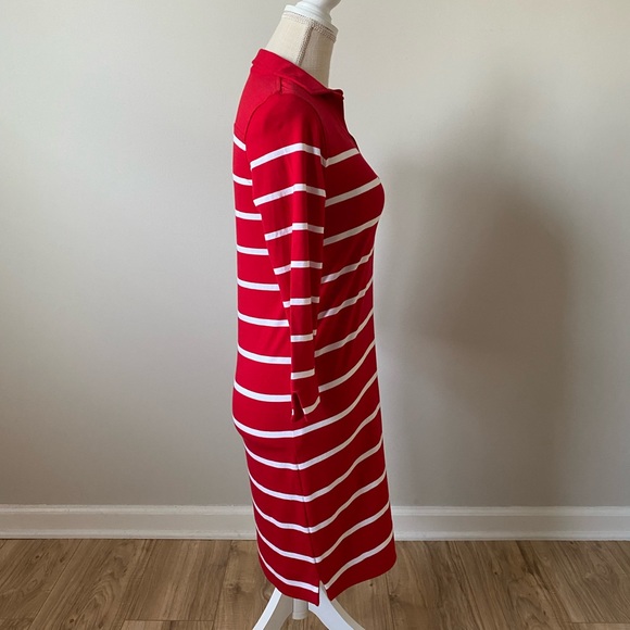 Vineyard Vines Red and White Striped Dress - Picture 5 of 9